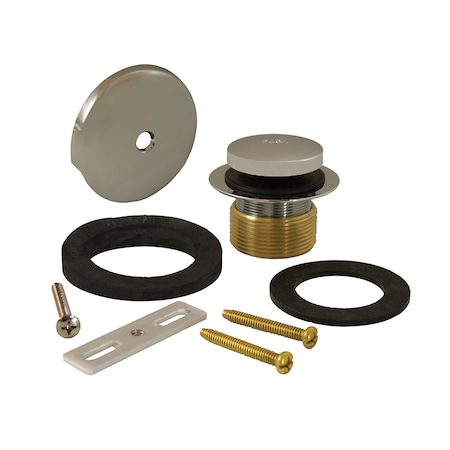 Jones Stephens Chrome Plated One-Hole Toe Touch Conversion Kit B51010